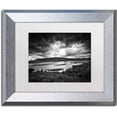 thumbnail image 1 of Trademark Fine Art 'The Onset of Darkness' Canvas Art by Philippe Sainte-Laudy, White Matte, Silver Frame, 1 of 1