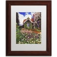 thumbnail image 1 of Trademark Fine Art "The Painter's Studio" Canvas Art by David Lloyd Glover, White Matte, Wood Frame, 1 of 4