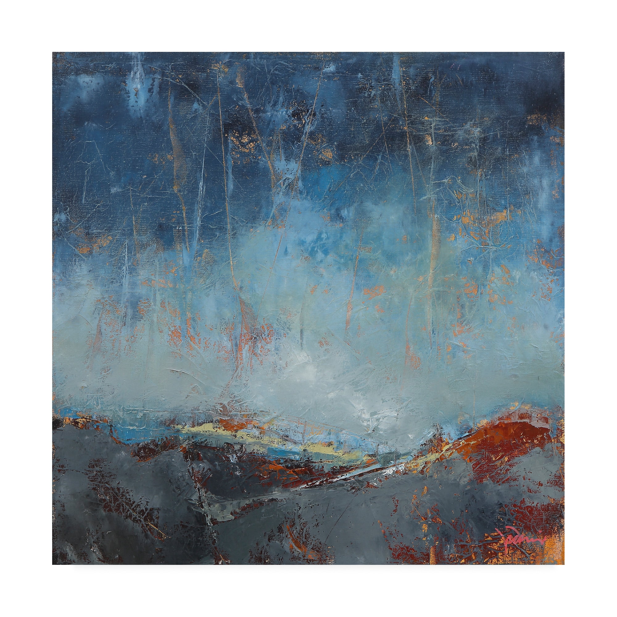 Trademark Fine Art 'The Pass' Canvas Art by Patrick Dennis