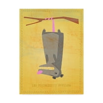 Trademark Fine Art 'The Persnickety Opossum' Canvas Art by John W. Golden