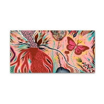 Trademark Fine Art 'The Pink Opaque' Canvas Art by Colin Johnson