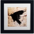 thumbnail image 1 of Trademark Fine Art "The Raven 3" Canvas Art by Roderick Stevens, White Matte, Black Frame, 1 of 5