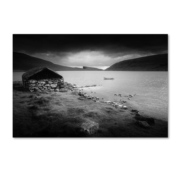 Trademark Fine Art 'The Sheepfold in Riverside' Canvas Art by Philippe Sainte-Laudy