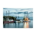 thumbnail image 1 of Trademark Fine Art 'The Shrimping Fleet' Canvas Art by Danny Head, 1 of 4