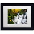 thumbnail image 1 of Trademark Fine Art "The Song of the Autumn" Canvas Art by Mathieu Rivrin, White Matte, Black Frame, 1 of 4