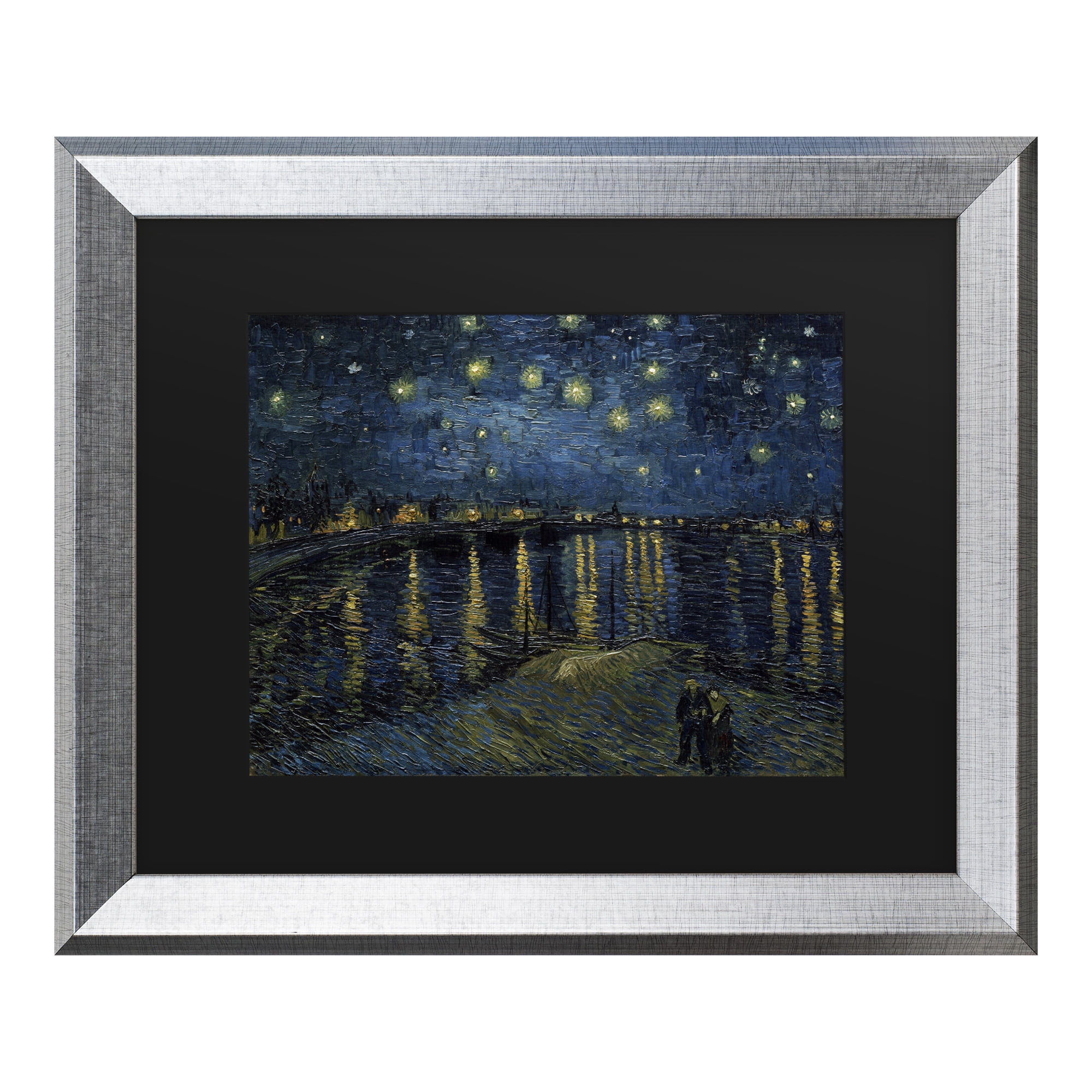 Trademark Fine Art 'The Starry Night II' Canvas Art by Vincent Van Gogh