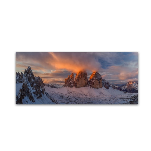 Trademark Fine Art 'The Story Of The One Sunrise' Canvas Art by Valeriy Shcherbina