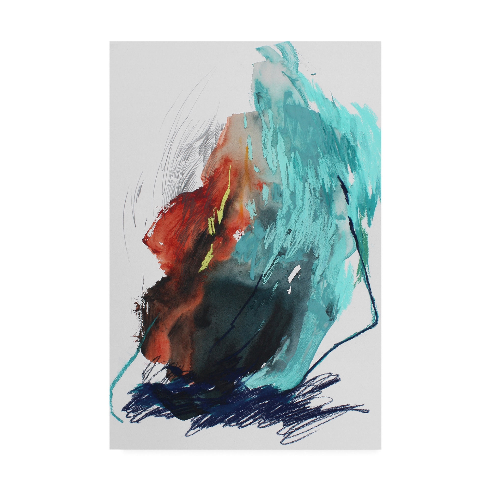 Trademark Fine Art 'The Summer No. 5' Canvas Art by Ying Gu