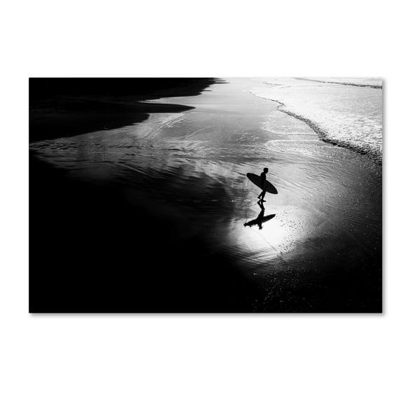 Trademark Fine Art 'The Surfer' Canvas Art by Massimo Della Latta