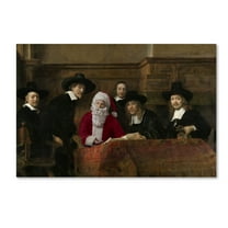 Trademark Fine Art 'The Syndics Of The Cloth Merchants' Canvas Art by Ed Wheeler