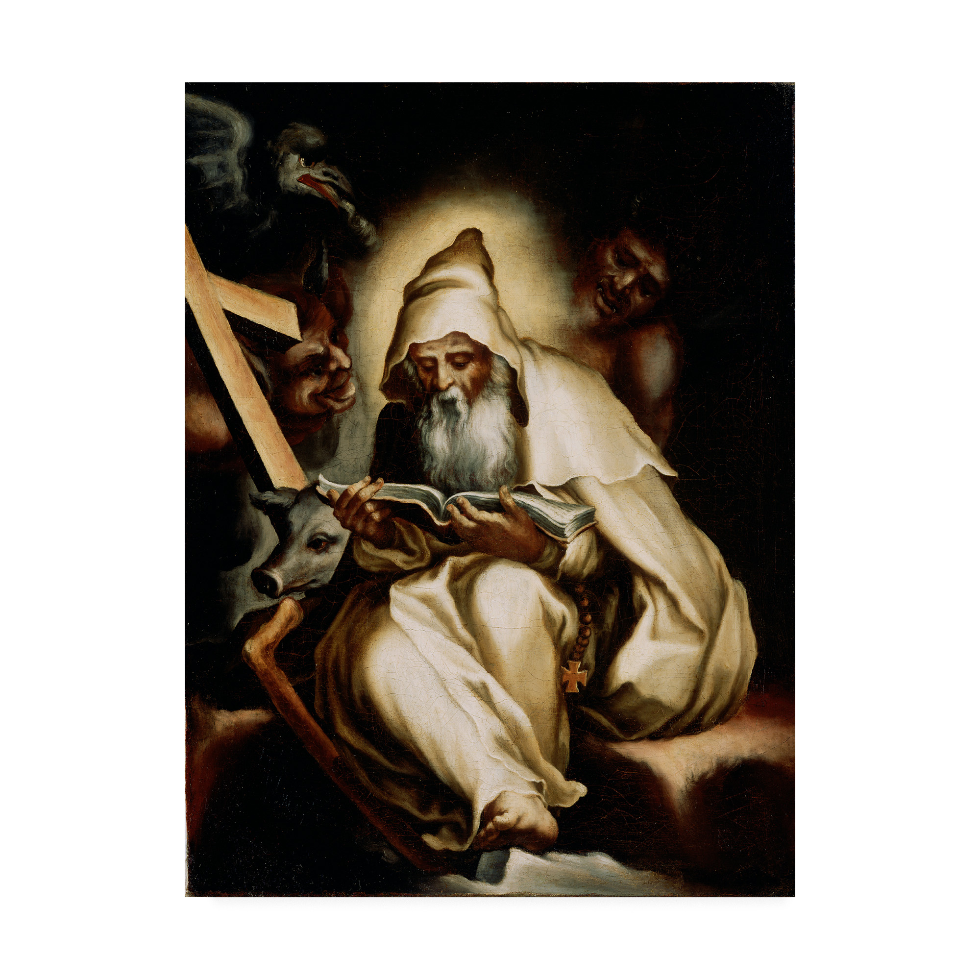 Trademark Fine Art 'The Temptation of Saint Anthony' Canvas Art by Orsi