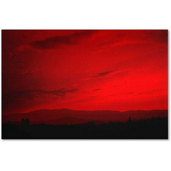 Trademark Fine Art "The Threshold of Silence" Canvas Art by Philippe Sainte-Laudy