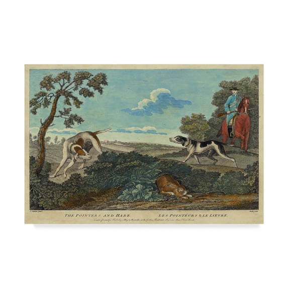 Trademark Fine Art 'The Thrill of the Chase II' Canvas Art by Unknown