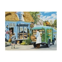 Trademark Fine Art 'The Village Bakery' Canvas Art by Trevor Mitchell