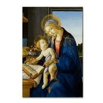 Trademark Fine Art 'The Virgin And Child' Canvas Art by Botticelli