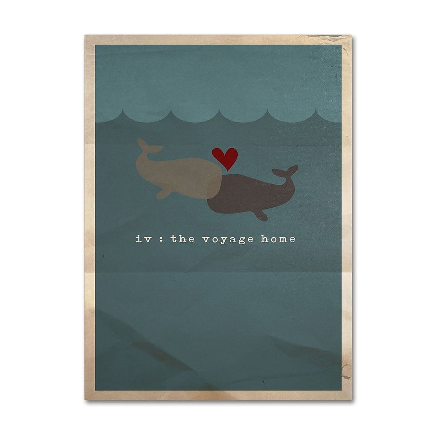 Trademark Fine Art "The Voyage Home" Canvas Art by Megan Romo
