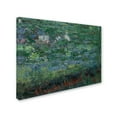 thumbnail image 1 of Trademark Fine Art "The Waterlily Pond Green Harmony" Canvas Art by Claude Monet, 1 of 3