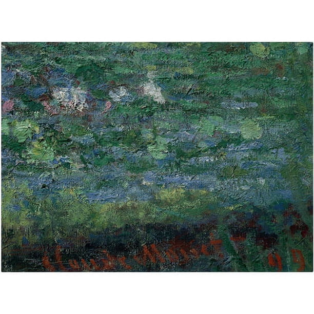 Green harmony water lilies モネ green The Water Lily Pond, Green