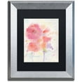 thumbnail image 1 of Trademark Fine Art "The White Vase" Canvas Art by Sheila Golden, Black Matte, Silver Frame, 1 of 4