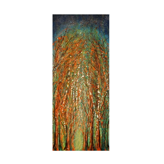 Trademark Fine Art 'The Wildwood Forest' Canvas Art by Michelle Faber