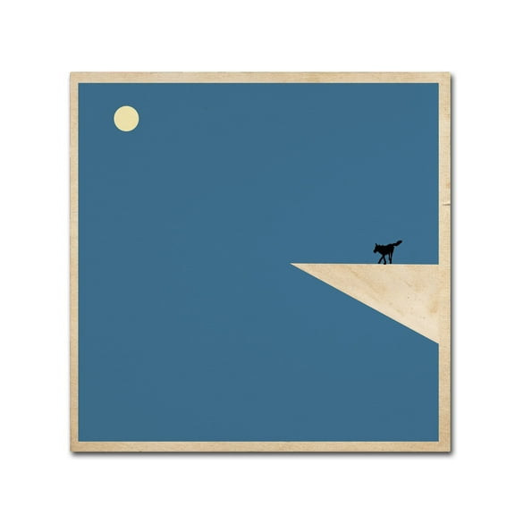 Trademark Fine Art 'The Wolf' Canvas Art by Tammy Kushnir