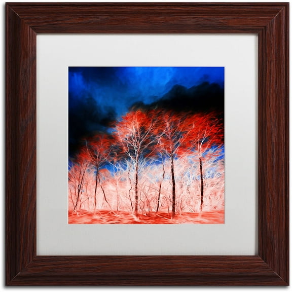 Trademark Fine Art "The Worst Is Yet To Come" Canvas Art by Philippe Sainte-Laudy White Matte, Wood Frame