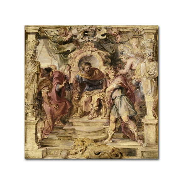 Trademark Fine Art 'The Wrath Of Achilles' Canvas Art by Peter Paul Rubens