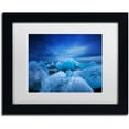 thumbnail image 1 of Trademark Fine Art 'Think Blue' Canvas Art by Philippe Sainte-Laudy, White Matte, Black Frame, 1 of 1