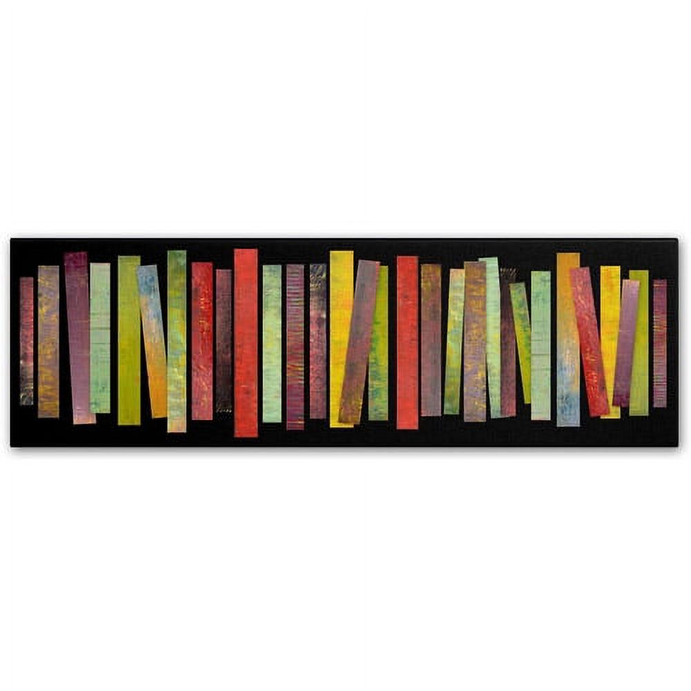 Trademark Fine Art "Thirty Stripes 1.0" Canvas Art by Michelle Calkins