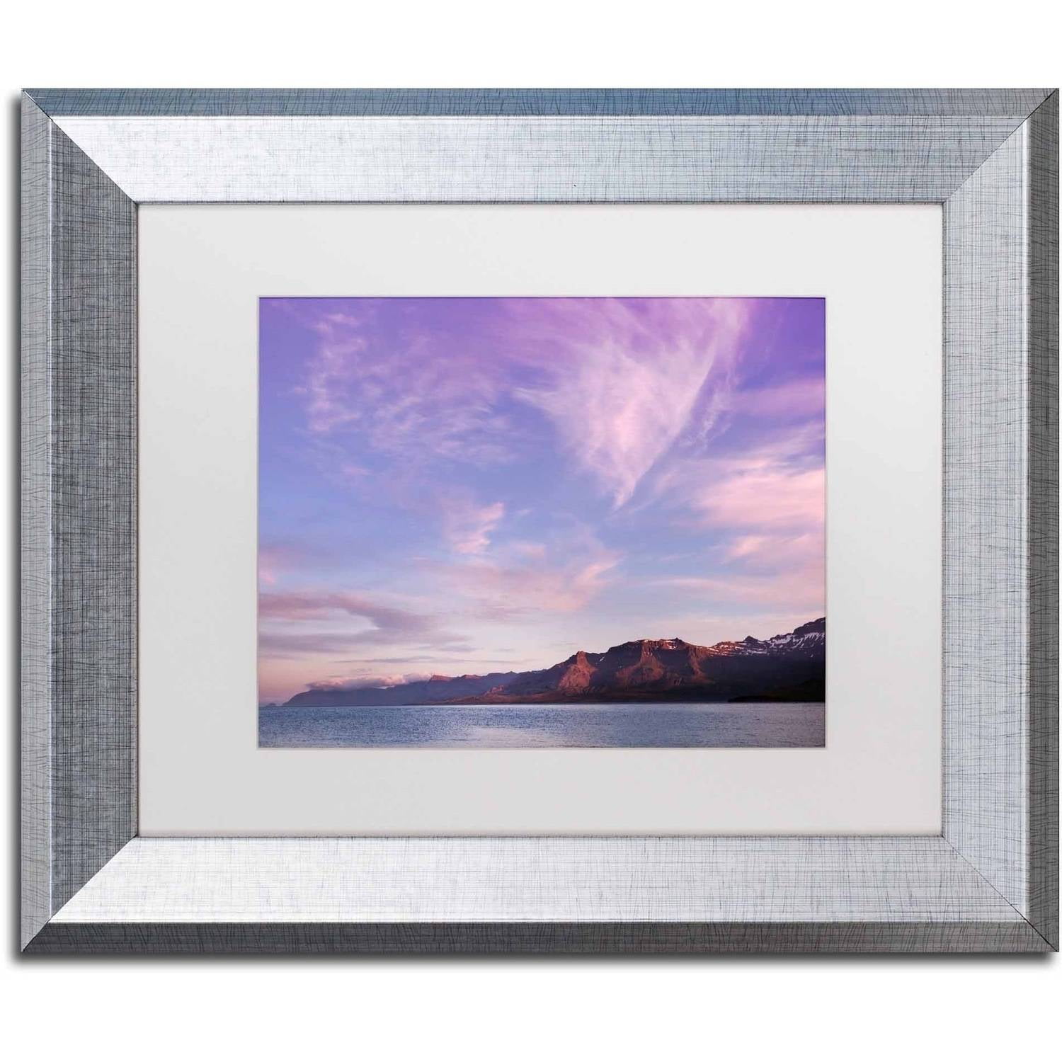 Trademark Fine Art 'This Day is Over' Canvas Art by Philippe Sainte-Laudy, White Matte, Silver Frame
