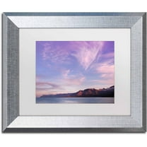 Trademark Fine Art 'This Day is Over' Canvas Art by Philippe Sainte-Laudy, White Matte, Silver Frame