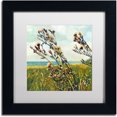 thumbnail image 1 of Trademark Fine Art "Thistles on the Beach" Canvas Art by Michelle Calkins, White Matte, Black Frame, 1 of 3