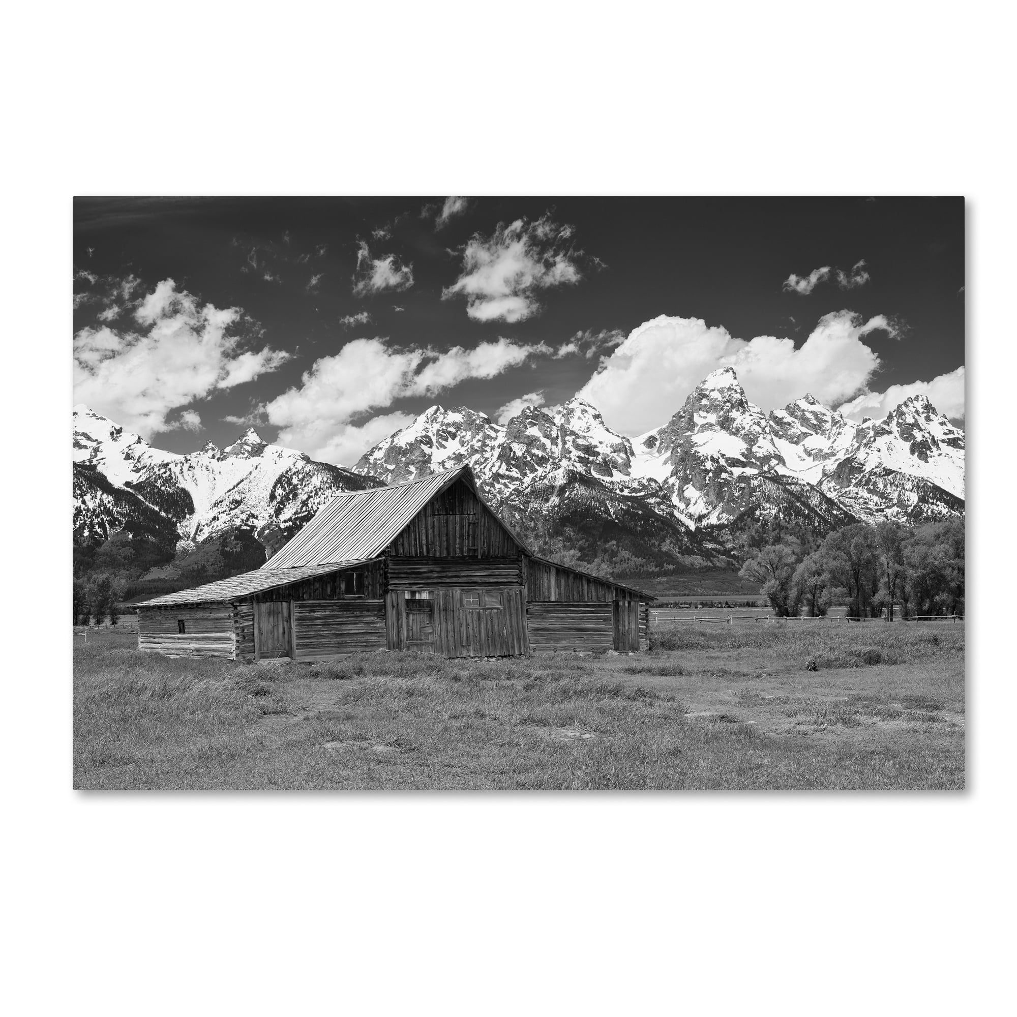 Trademark Fine Art "Thomas Moulton Barn" Canvas Art by Michael Blanchette Photography