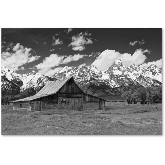 Trademark Fine Art "Thomas Moulton Barn" Canvas Art by Michael Blanchette Photography
