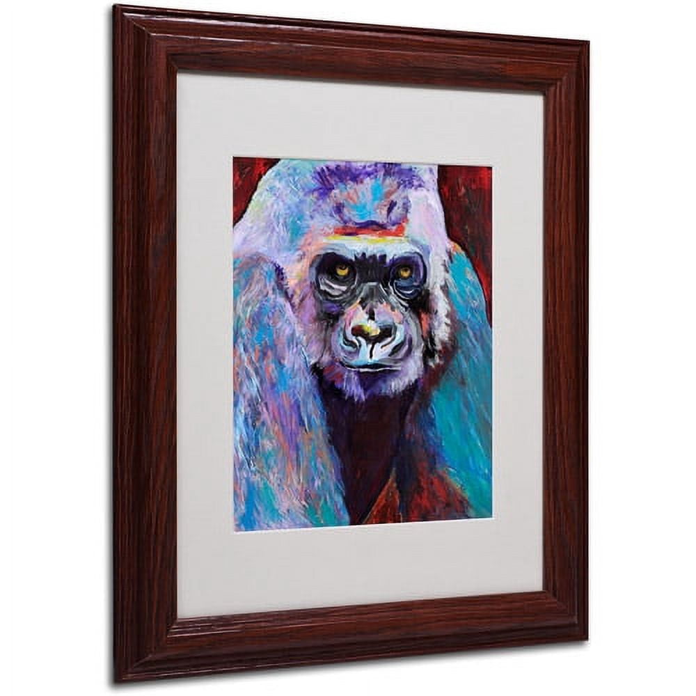 Trademark Fine Art "Thor" Matted Framed Art by Pat Saunders