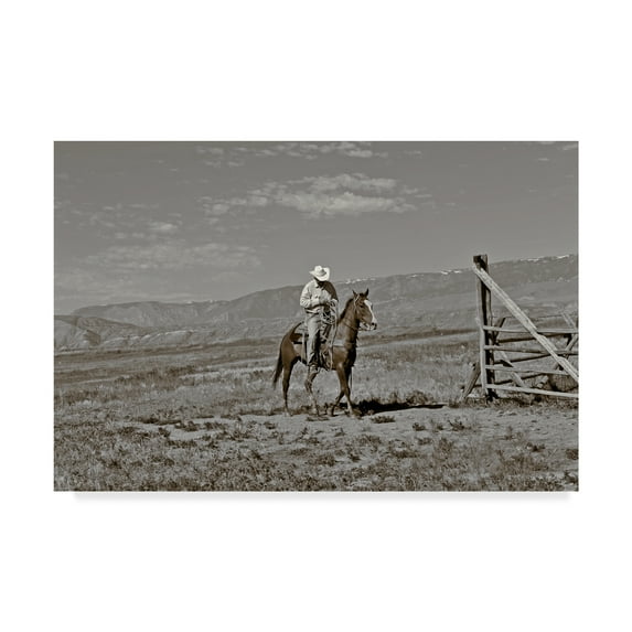 Trademark Fine Art 'Those Wild Montana Skies' Canvas Art by Amanda Smith