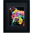 thumbnail image 1 of Trademark Fine Art "Thoughtful Pit" Canvas Art by Dean Russo, Black Matte, Black Frame, 1 of 4