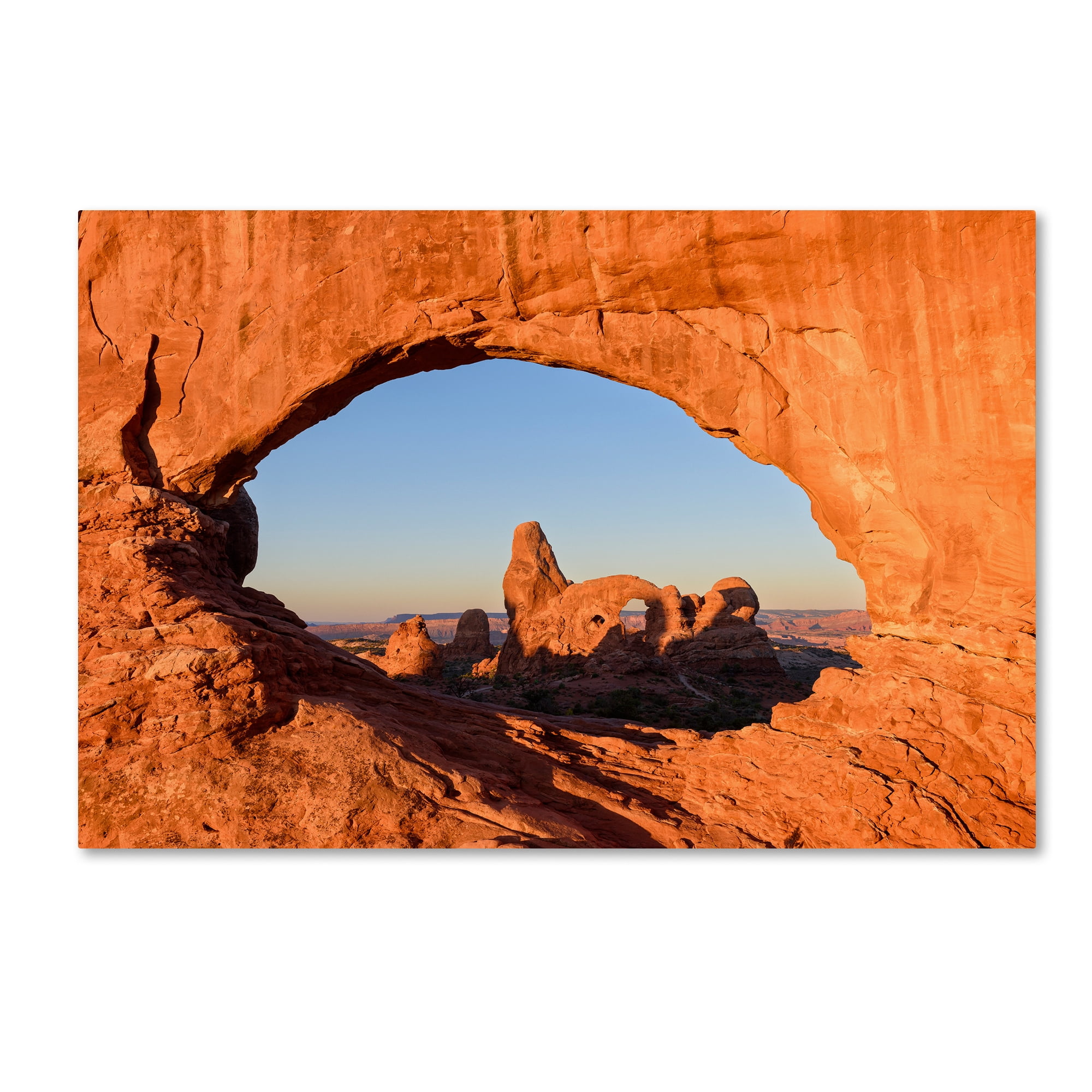 Trademark Fine Art "Through the Arch" Canvas Art by Michael Blanchette Photography