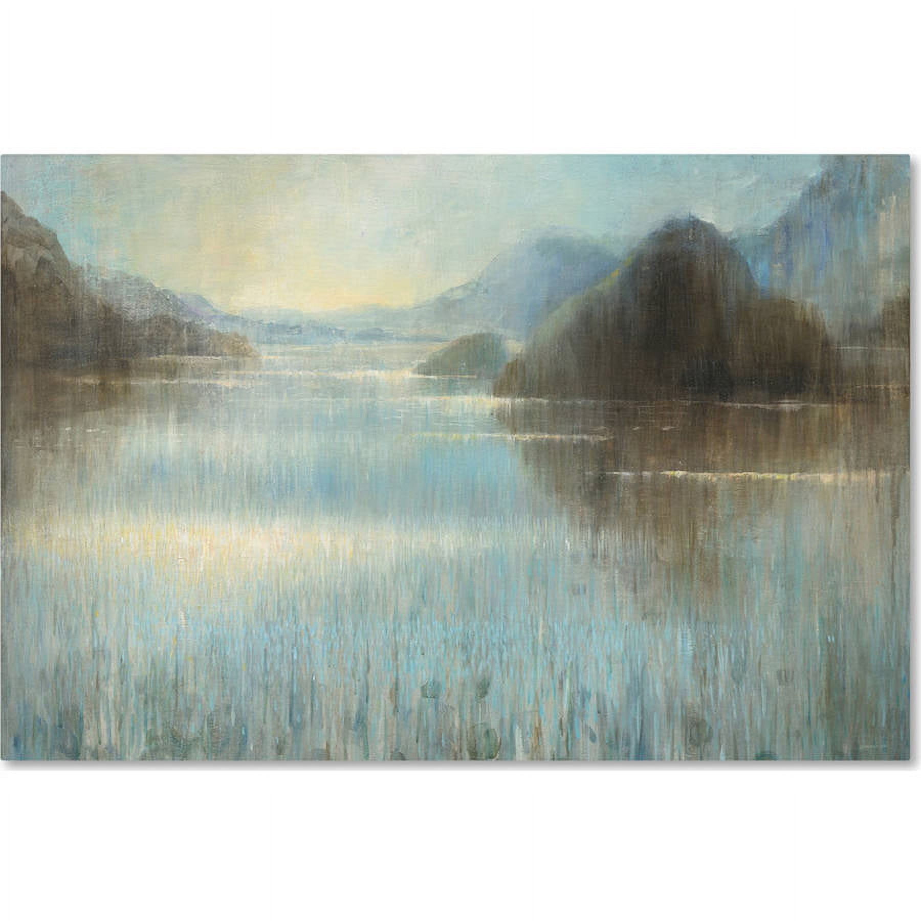 Trademark Fine Art "Through the Mist Crop" Canvas Art by Danhui Nai