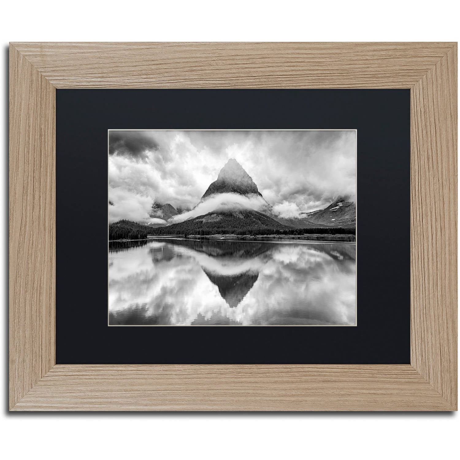 Trademark Fine Art "Tie a Ribbon" Canvas Art by Michael Blanchette Photography Black Matte, Birch Frame