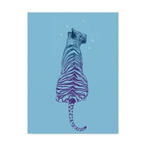 Trademark Fine Art 'Tiger Wonder' Canvas Art by Rachel Caldwell