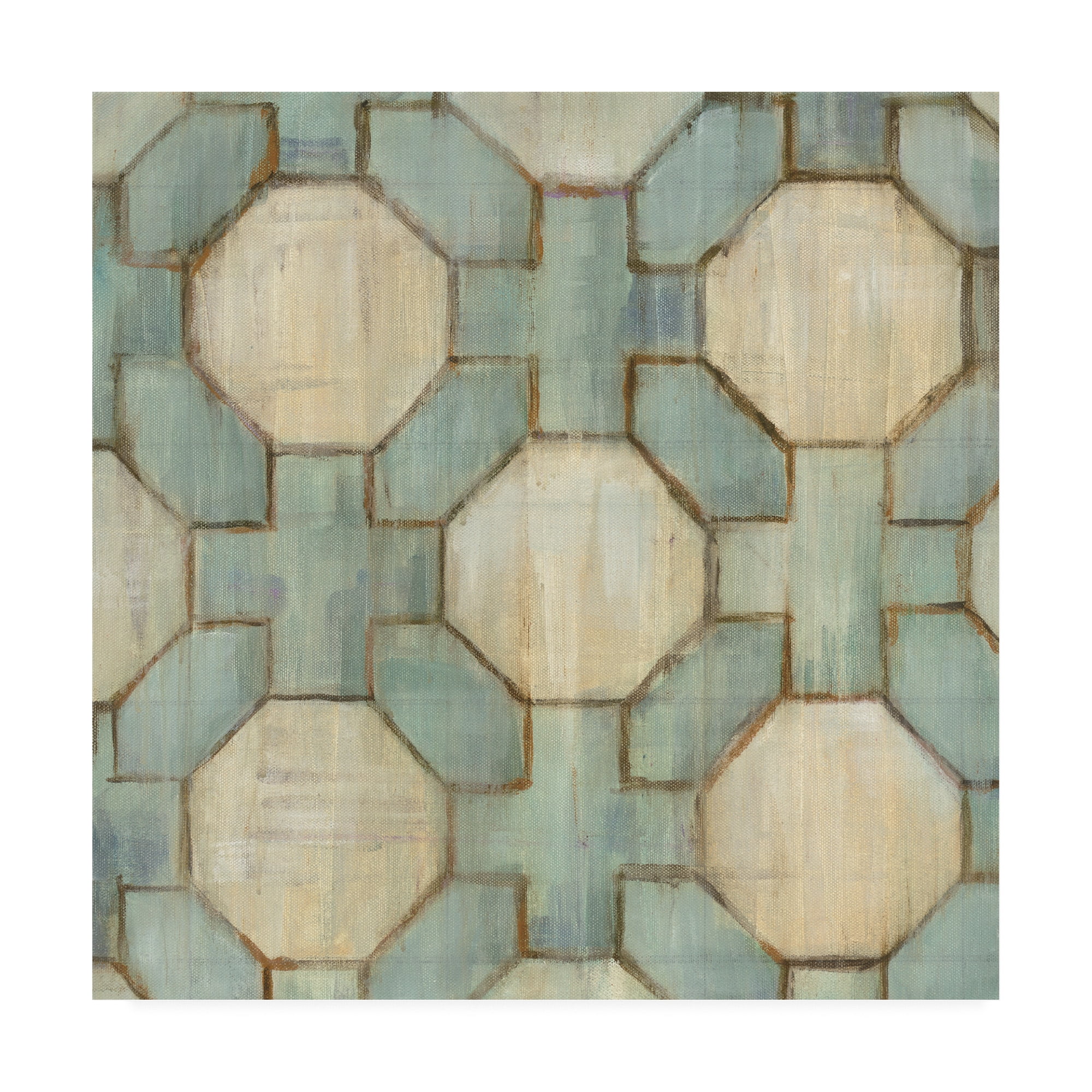 Trademark Fine Art 'Tile Element V' Canvas Art by Danhui Nai