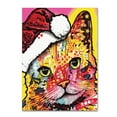 thumbnail image 1 of Trademark Fine Art 'Tilt Cat Christmas Edition' Canvas Art by Dean Russo, 1 of 3