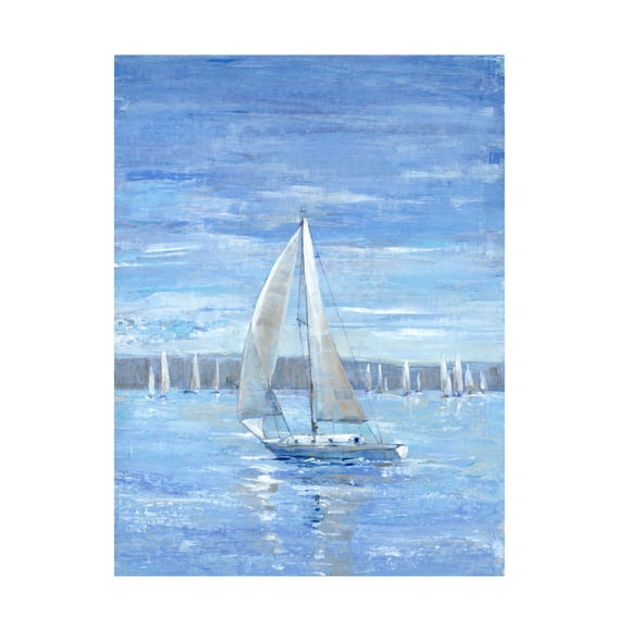 Trademark Fine Art Tim OToole  Sailing Close to the Wind I Canvas Wall Art