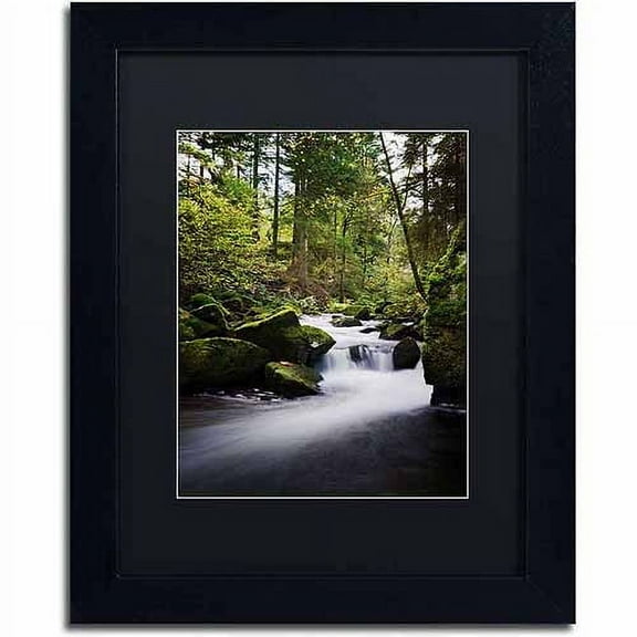Trademark Fine Art "Time Out" Canvas Art by Philippe Sainte-Laudy, Black Matte, Black Frame