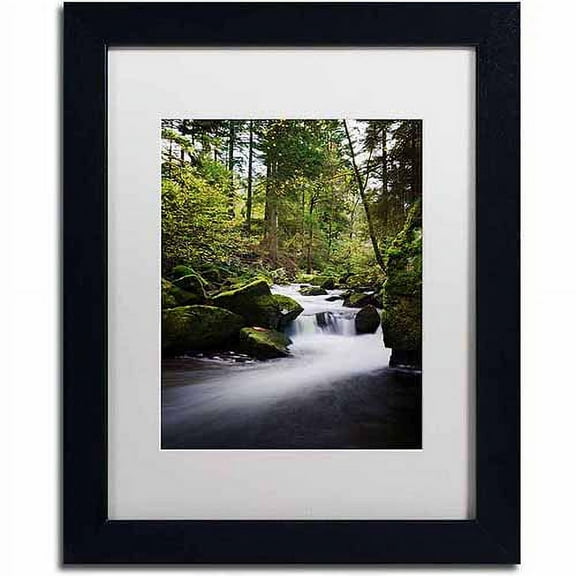 Trademark Fine Art "Time Out" Canvas Art by Philippe Sainte-Laudy, White Matte, Black Frame