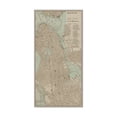 thumbnail image 1 of Trademark Fine Art 'Tinted Map of Boston' Canvas Art by Vision Studio, 1 of 4