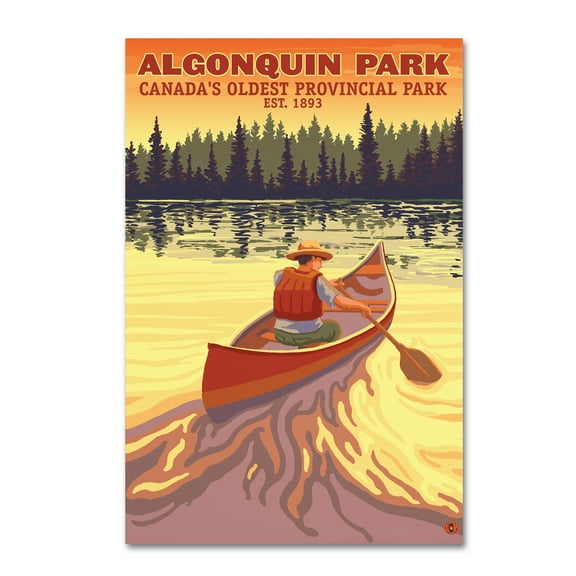 Trademark Fine Art 'Tires' Canvas Art by Lantern Press