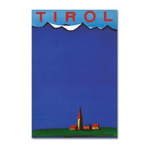 Trademark Fine Art 'Tirol' Canvas Art by Vintage Apple Collection
