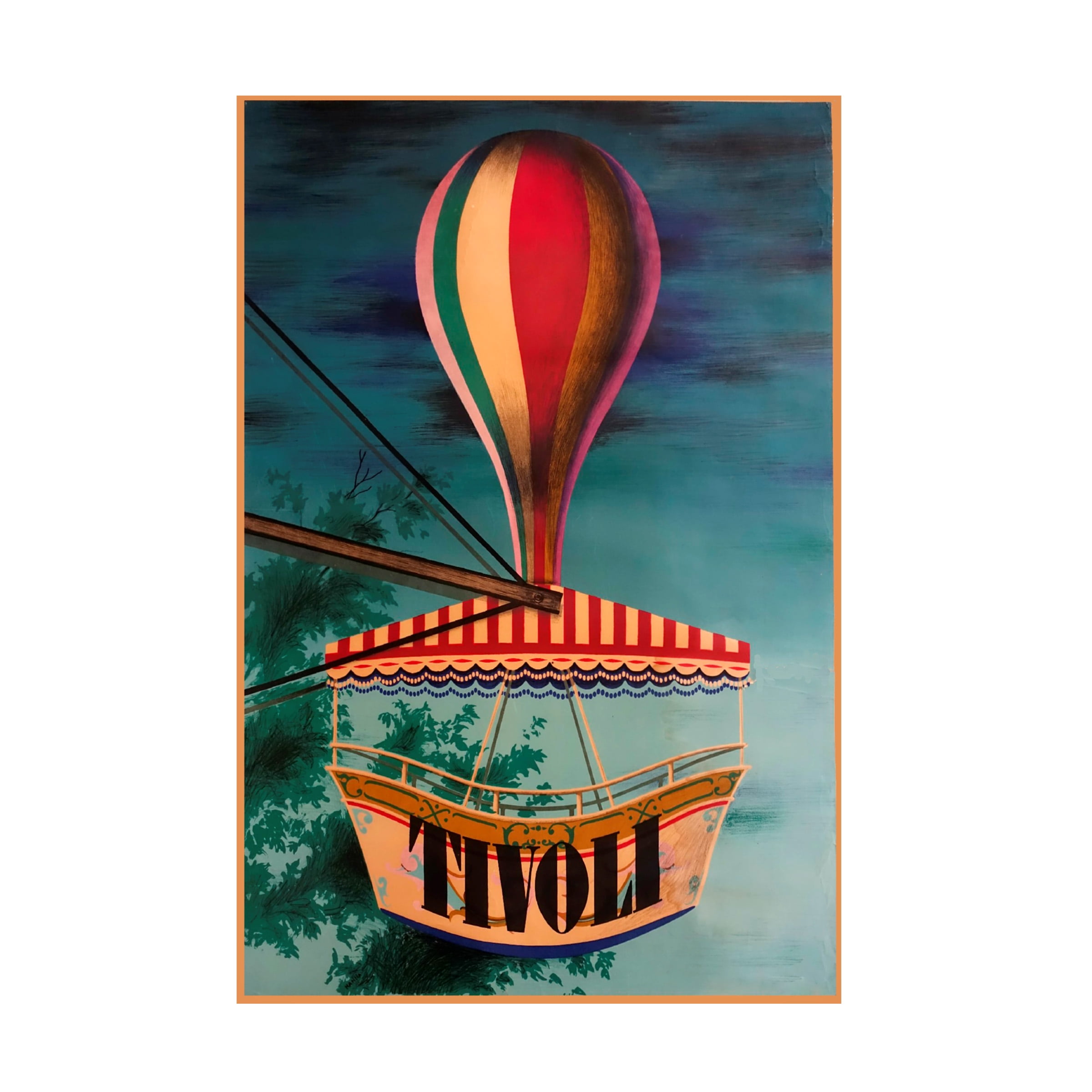 Trademark Fine Art 'Tivoli' Canvas Art by Vintage Apple Collection